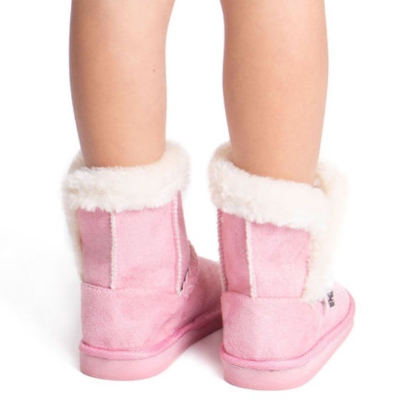 Arctic Paw Girl's Pink Winter Boots For Children - Picture 4 of 7